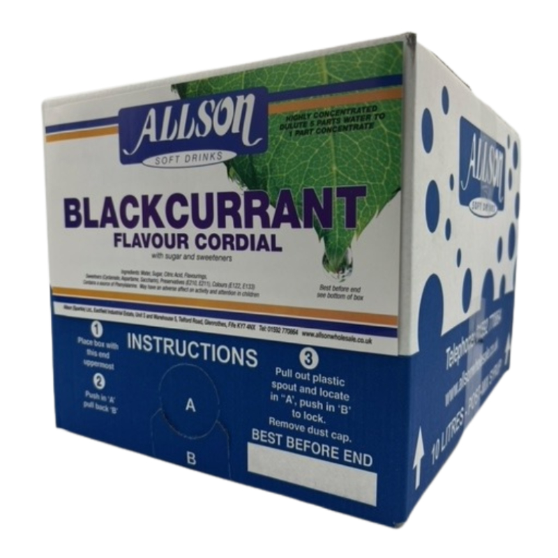BIB Allson Blackcurrant - 10 Litre