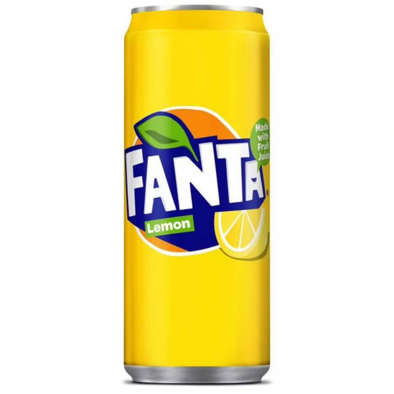 Fanta Lemon Cans - 330ml