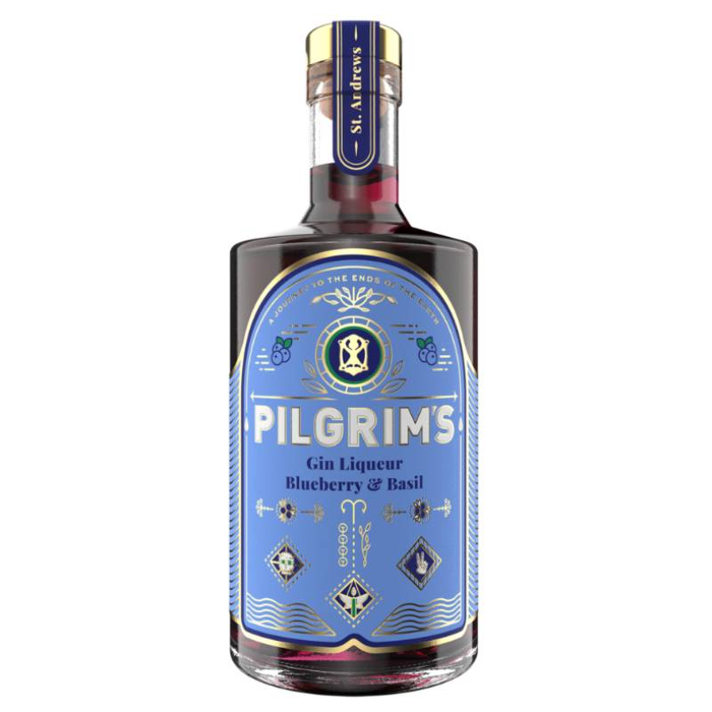 Pilgrim's Blueberry & Basil Liqueur  - 50cl