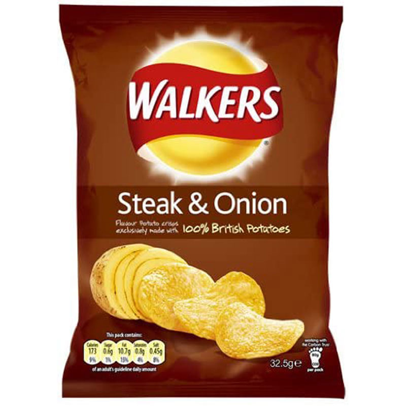 Walkers Steak & Onion