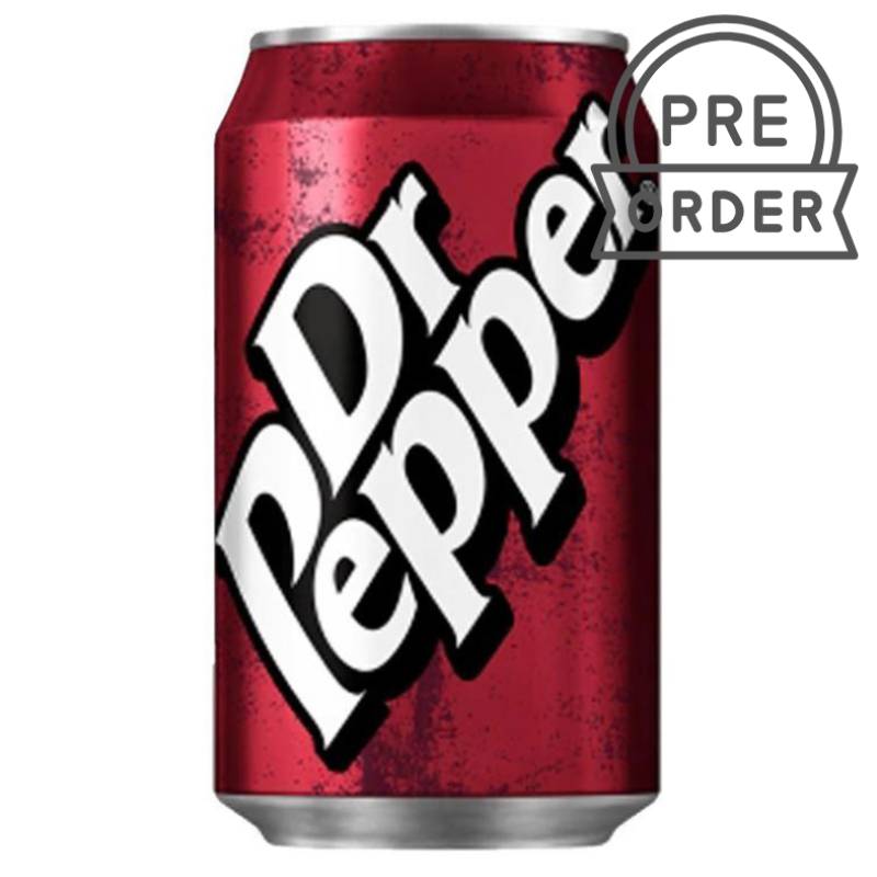 Dr Pepper Cans  330ml