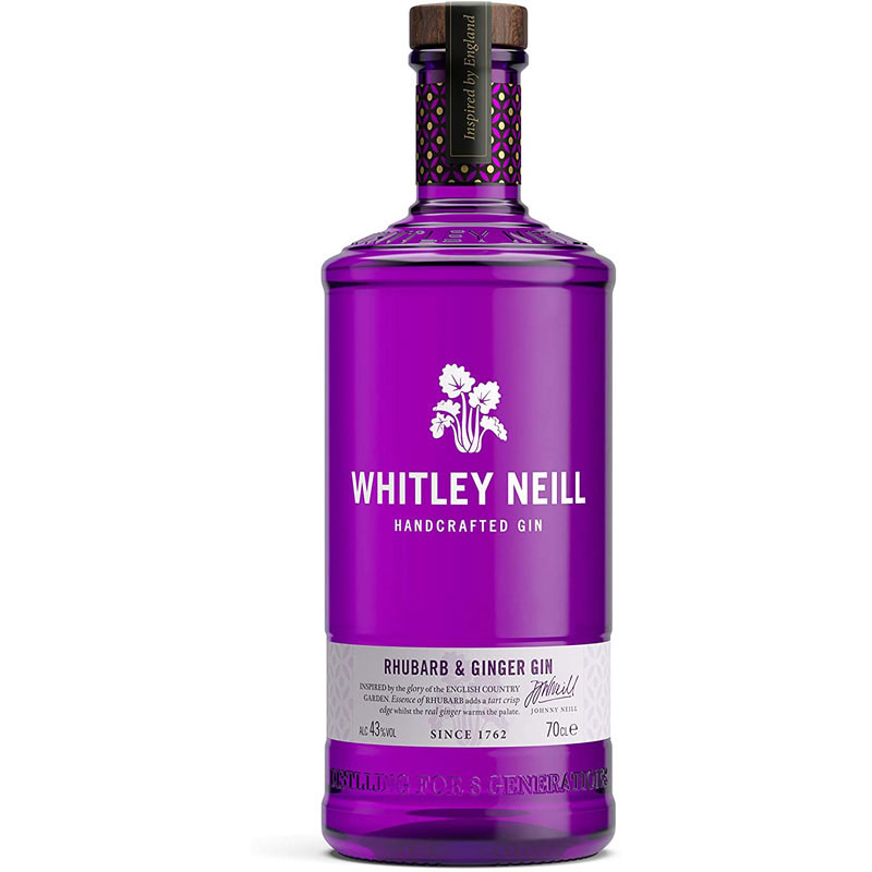 Whitley Neill Rhubarb & Ginger - 70cl