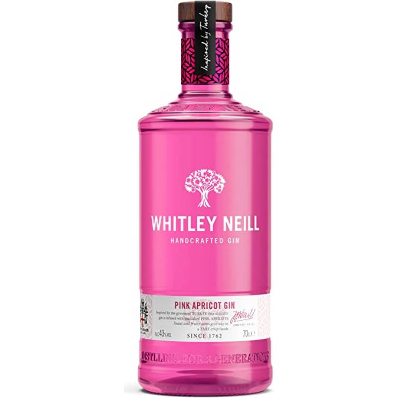 Whitley Neill Pink Apricot Gin - 70cl