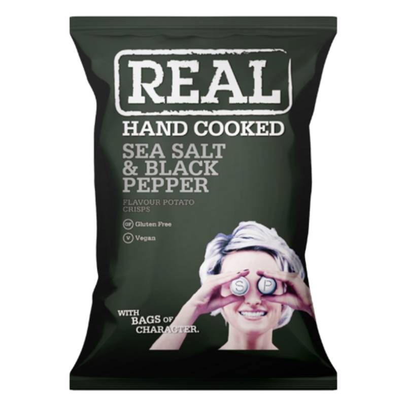 Real Sea Salt & Black Pepper