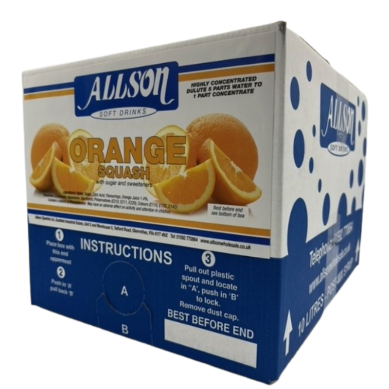 BIB Allson Orange  - 10 Litre