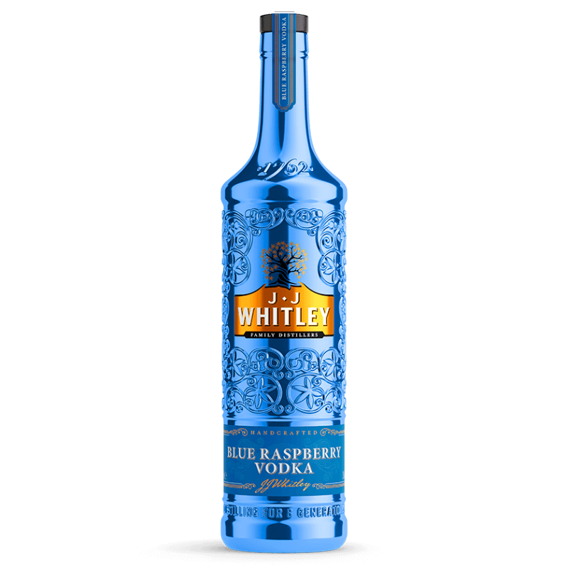 JJ Whitley Blue Raspberry Vodka - 70cl