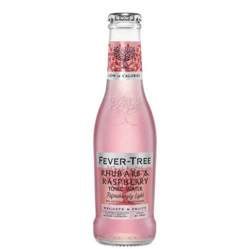 Fever Tree Light Rhubarb & Raspberry Tonic - 200ml