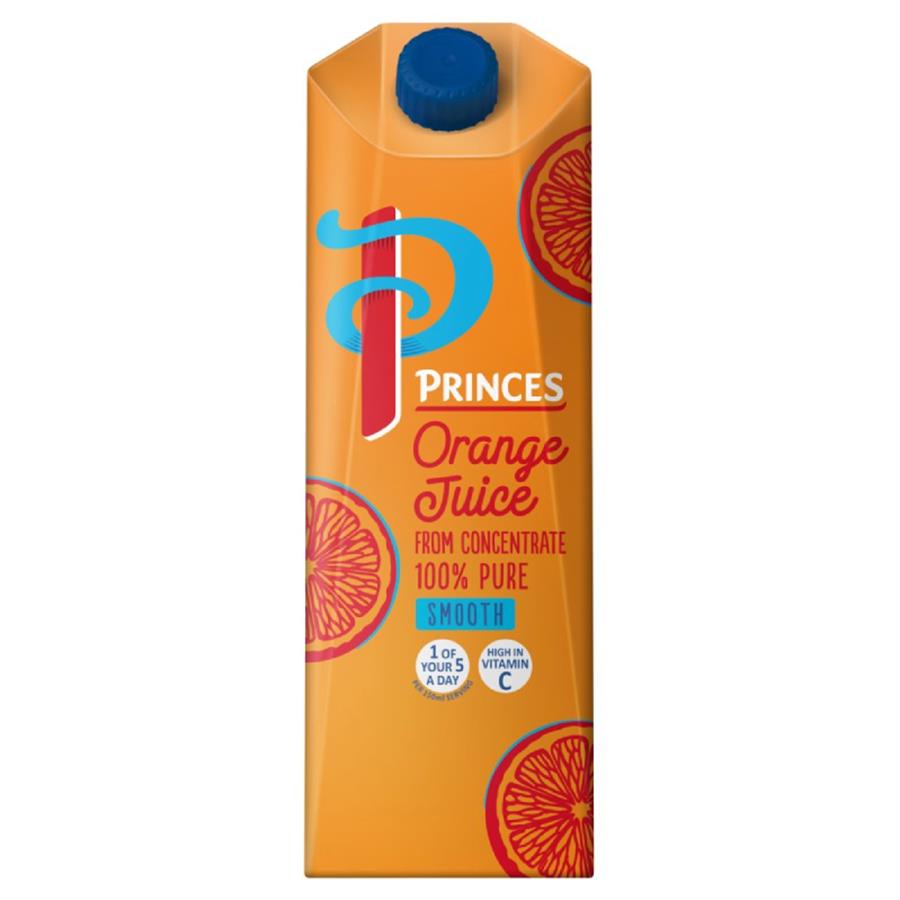 Fresh Orange Cartons - 1 Litre