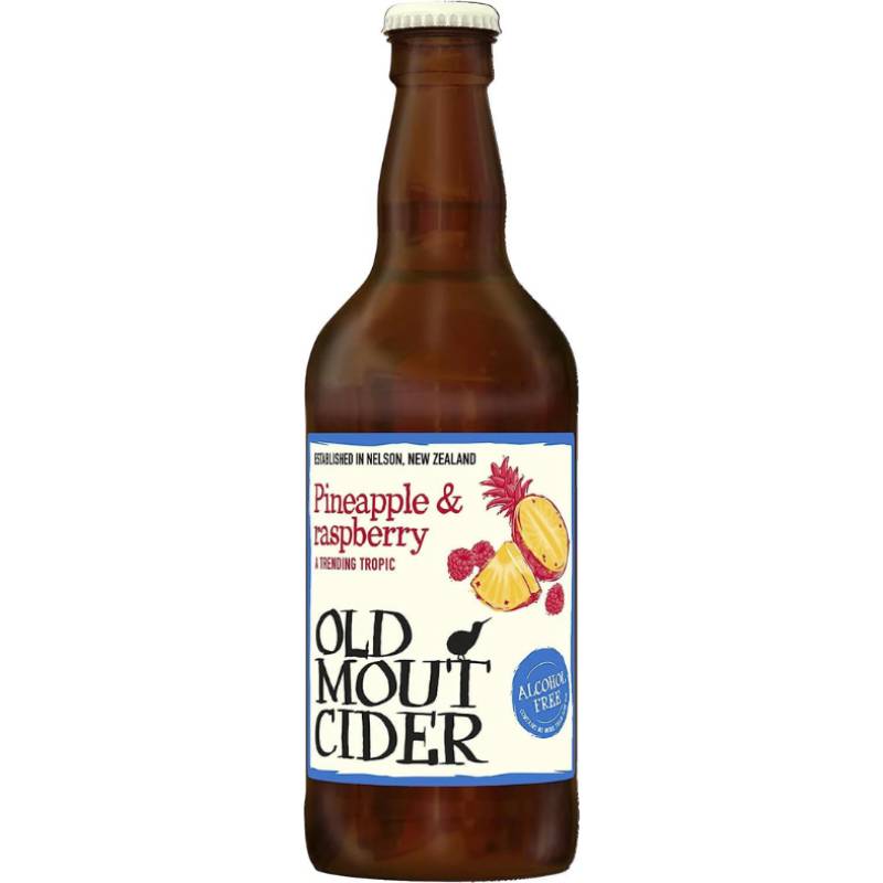 Old Mout Pineapple & Raspberry Alcohol Free - 500ml